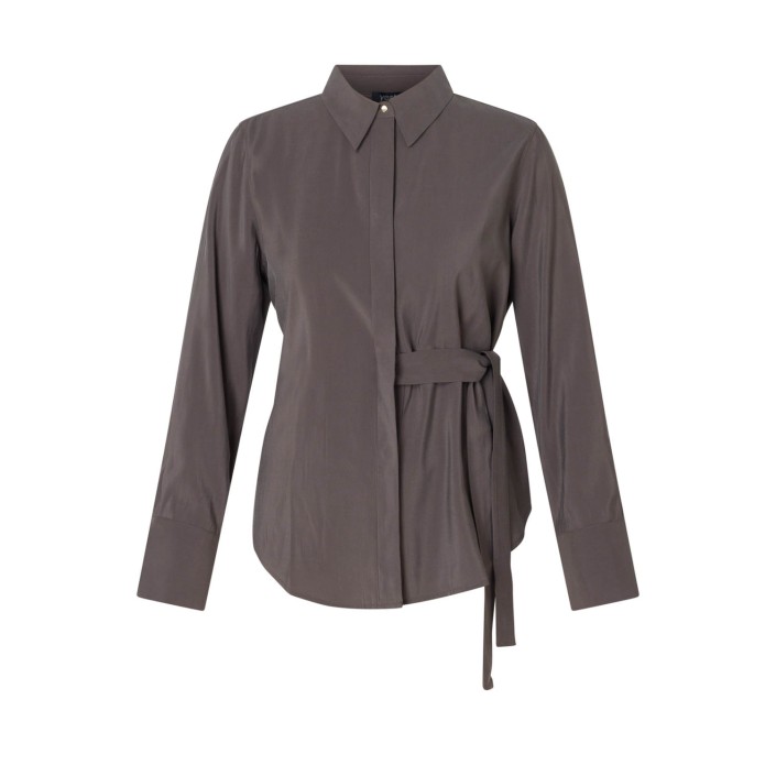 Yest Clara Blouse Chocolate Brown | Freewear Clara Blouse - www.freewear.nl - Freewear