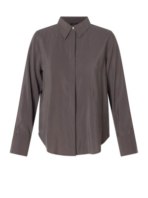 Yest Clara Blouse Chocolate Brown | Freewear Clara Blouse - www.freewear.nl - Freewear