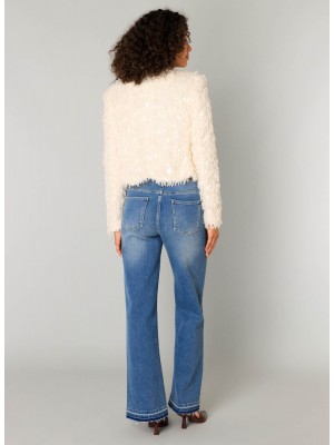 Yest Clemence Vest Sandy White | Freewear Clemence Vest - www.freewear.nl - Freewear