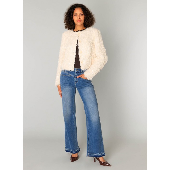 Yest Clemence Vest Sandy White | Freewear Clemence Vest - www.freewear.nl - Freewear