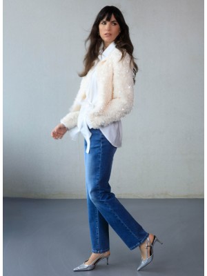 Yest Clemence Vest Sandy White | Freewear Clemence Vest - www.freewear.nl - Freewear