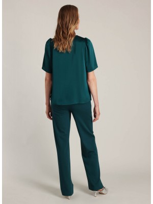 Yest Pippa Essential Top Teal Green | Freewear Pippa Essential Top - www.freewear.nl - Freewear