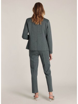 Yest Dorothy Blazer Black/Off White | Freewear Dorothy Blazer - www.freewear.nl - Freewear