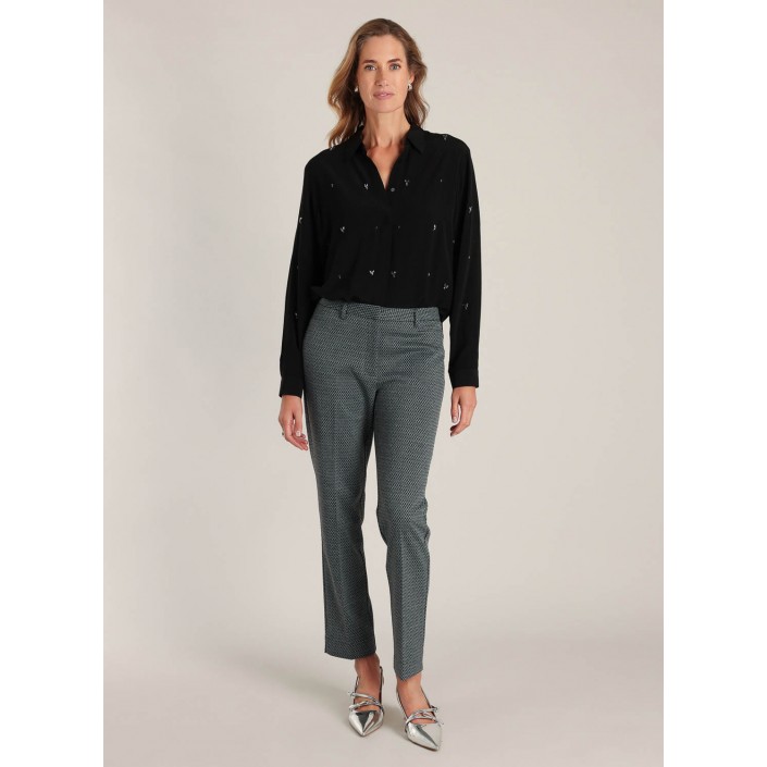 Yest Dasha Broek Black/Off White | Freewear Dasha Broek - www.freewear.nl - Freewear