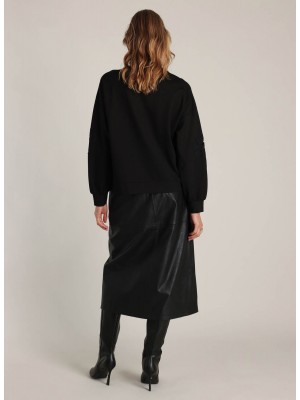 Yest Donella Sweater Black | Freewear Donella Sweater - www.freewear.nl - Freewear