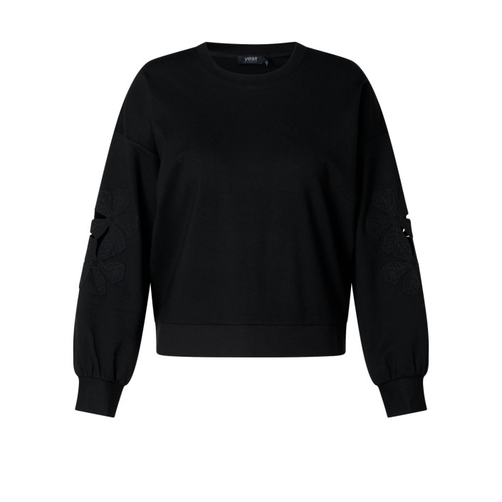 Yest Donella Sweater Black | Freewear Donella Sweater - www.freewear.nl - Freewear