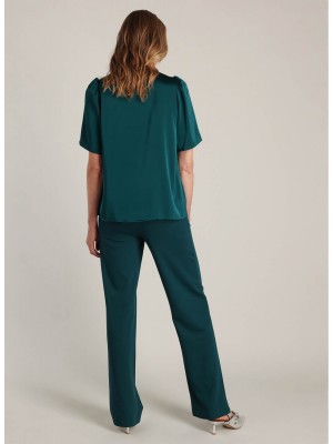 Yest Paloma Essential Broek Teal Green | Freewear Paloma Essential Broek - www.freewear.nl - Freewear