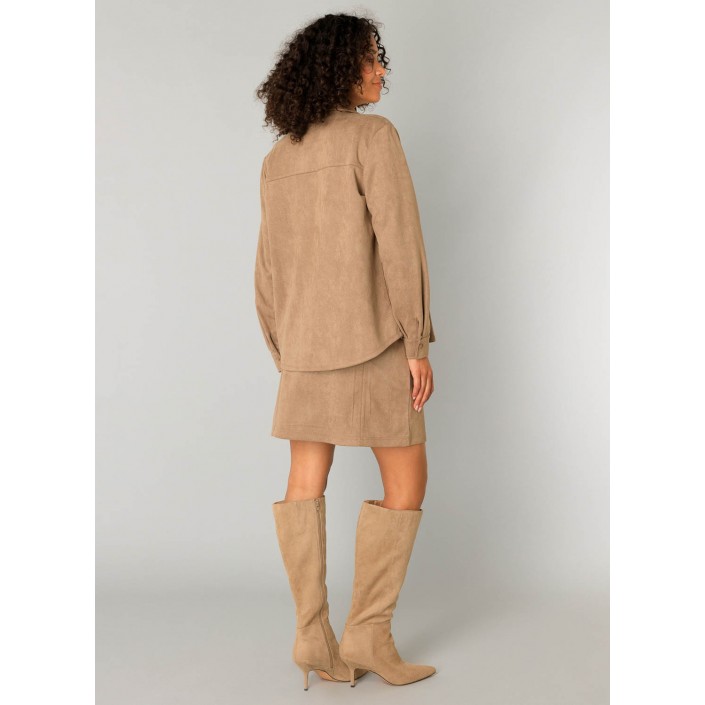 Yest Clemence Blouse Soft Taupe | Freewear Clemence Blouse - www.freewear.nl - Freewear