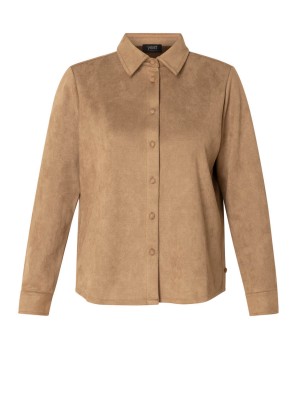 Yest Clemence Blouse Soft Taupe | Freewear Clemence Blouse - www.freewear.nl - Freewear