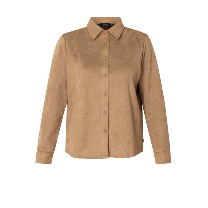 Yest Clemence Blouse Soft Taupe | Freewear Clemence Blouse - www.freewear.nl - Freewear