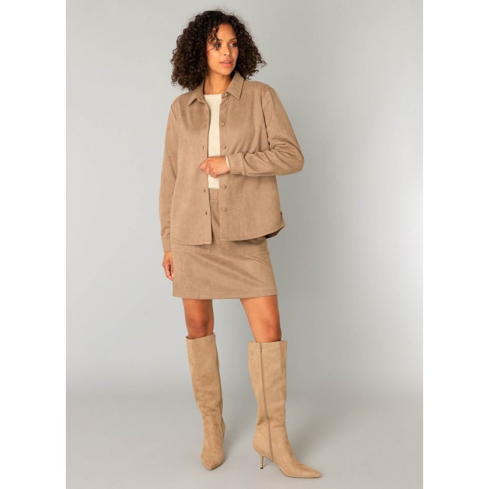 Yest Clemence Blouse Soft Taupe | Freewear Clemence Blouse - www.freewear.nl - Freewear