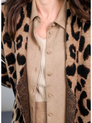 Yest Clemence Blouse Soft Taupe | Freewear Clemence Blouse - www.freewear.nl - Freewear