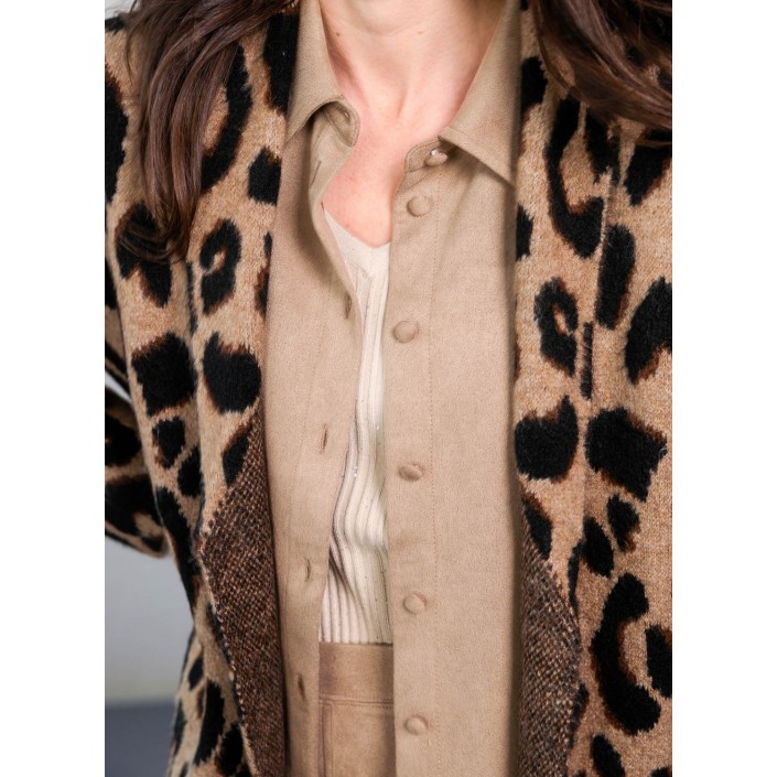 Yest Clemence Blouse Soft Taupe | Freewear Clemence Blouse - www.freewear.nl - Freewear