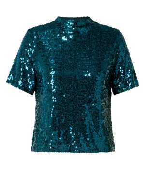 Yest Philomena Essential Top Teal Green | Freewear Philomena Essential Top - www.freewear.nl - Freewear