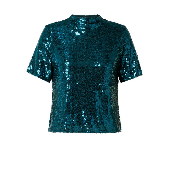 Yest Philomena Essential Top Teal Green | Freewear Philomena Essential Top - www.freewear.nl - Freewear