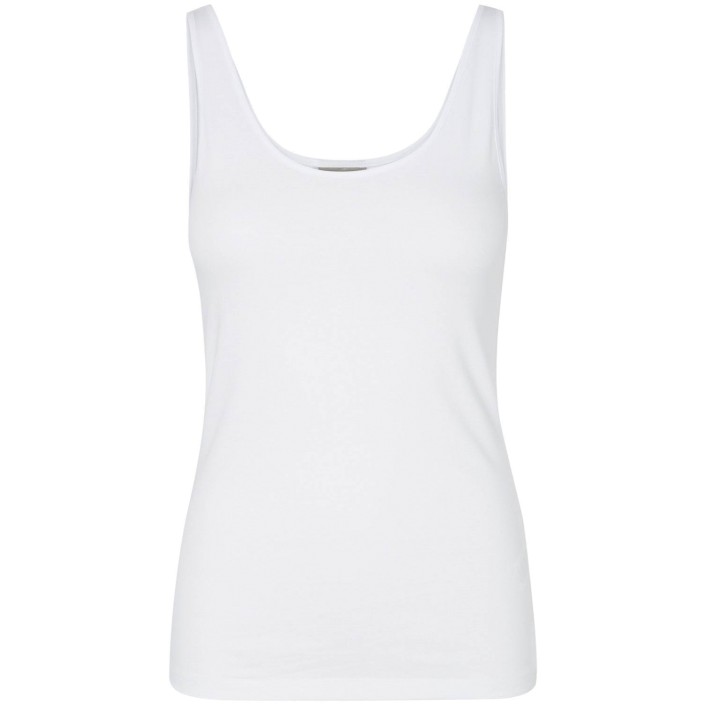 Vero Moda VMMAXI MY SOFT UU TANK TOP GA NOOS Bright White | Freewear VMMAXI MY SOFT UU TANK TOP GA NOOS - www.freewear.nl - Freewear