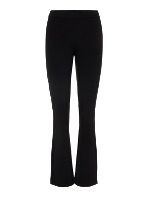 Vero Moda VMKAMMA NW FLARED JERSEY PANT NOOS black | Freewear VMKAMMA NW FLARED JERSEY PANT NOOS - www.freewear.nl - Freewear