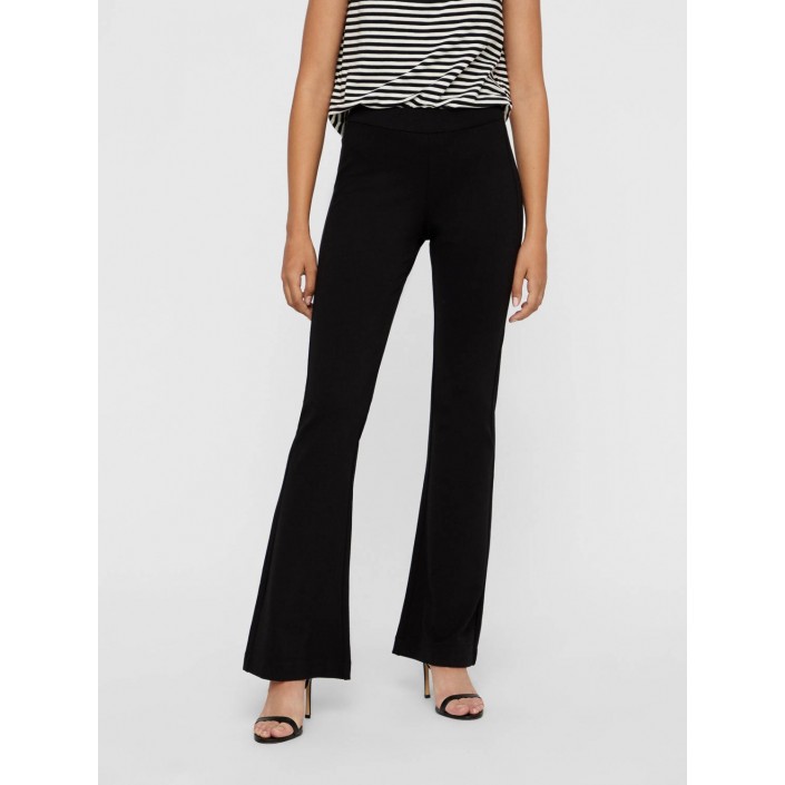 Vero Moda VMKAMMA NW FLARED JERSEY PANT NOOS black | Freewear VMKAMMA NW FLARED JERSEY PANT NOOS - www.freewear.nl - Freewear