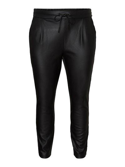 VERO MODA CURVE VMEVA MR LOOSE STRING COATED P GA CURVE Dames Broek - Maat 48/32