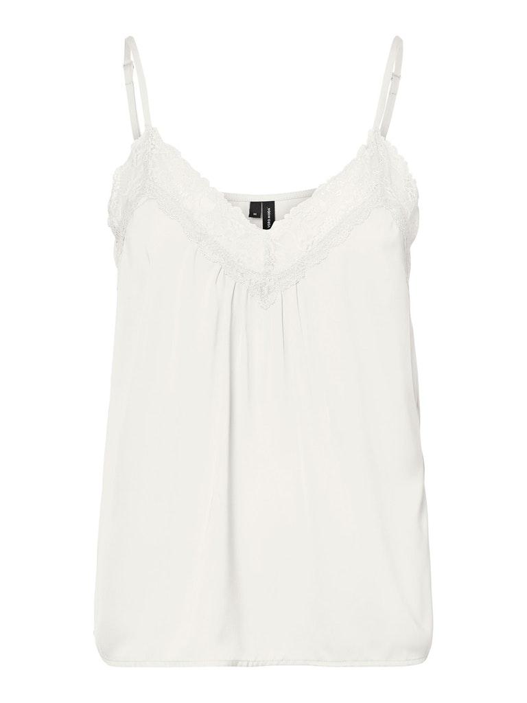 Vero Moda VMAMY LACE SINGLET NOOS Dames Top - Maat M