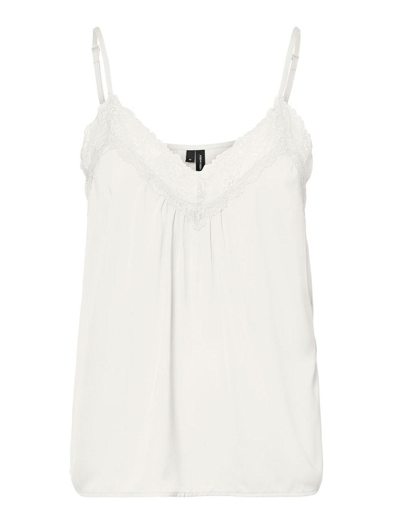 Vero Moda VMAMY LACE SINGLET NOOS Dames Top - Maat L