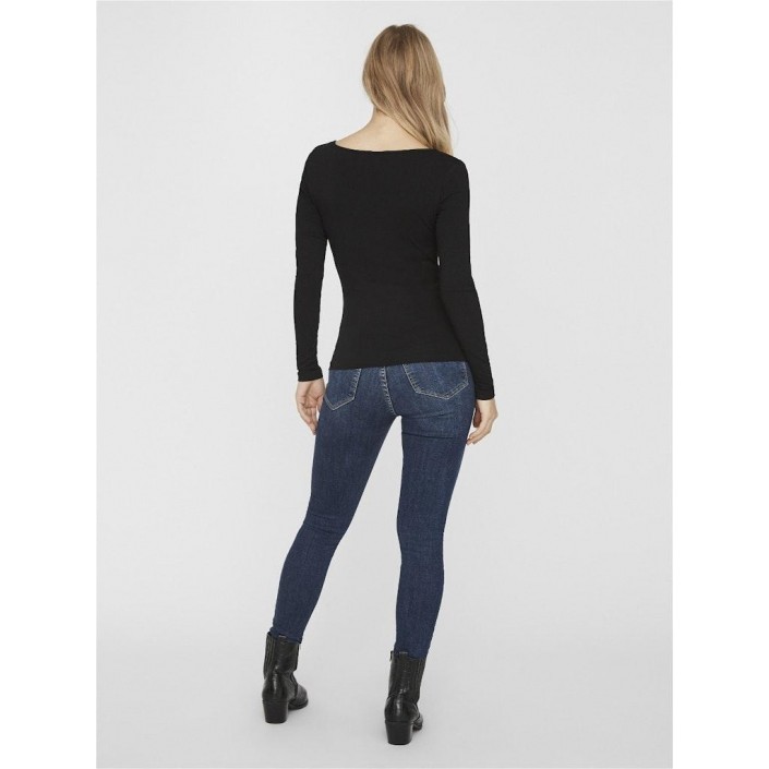 Vero Moda VMMAXI MY LS SOFT UNECK NOOS Black | Freewear VMMAXI MY LS SOFT UNECK NOOS - www.freewear.nl - Freewear