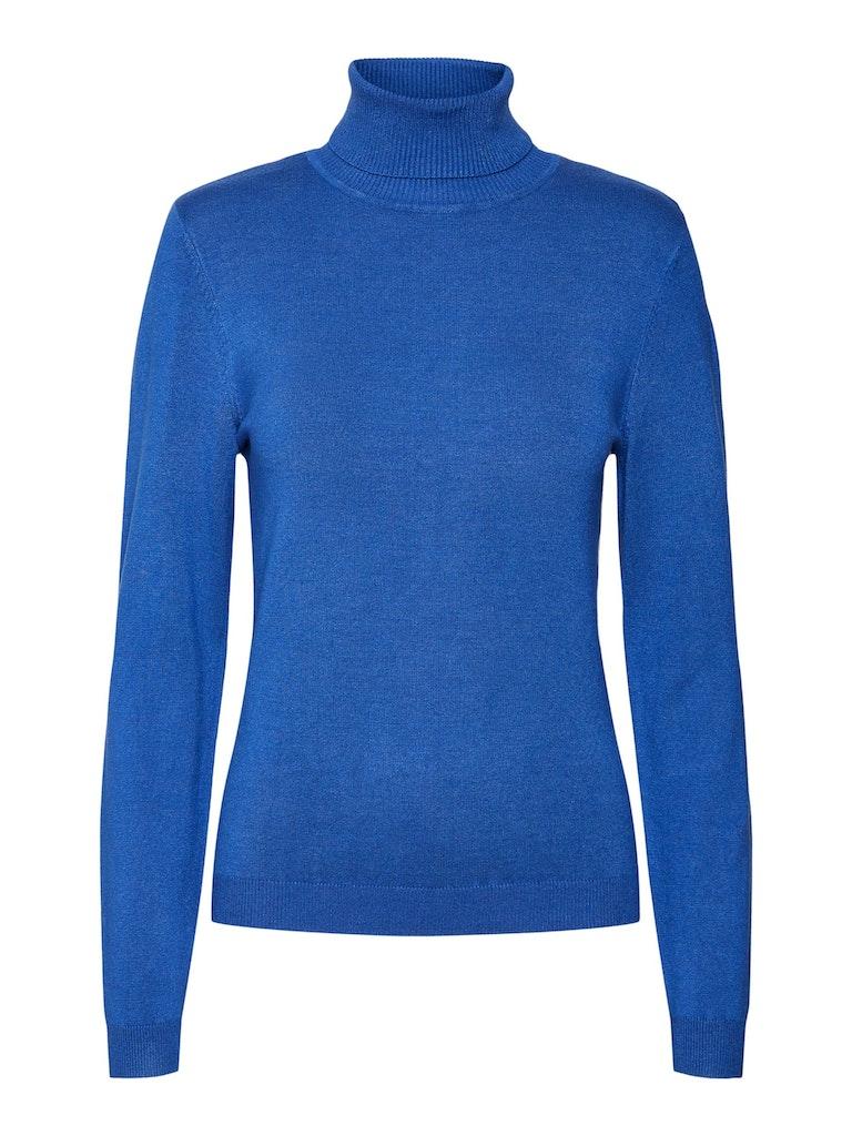 Vero Moda Trui Vmglory Ls Rollneck Blouse Ga Noos 10231630 Beaucoup Blue Dames Maat - XS