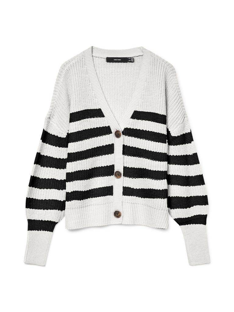 Cardigan met V-hals, model 'LEA'