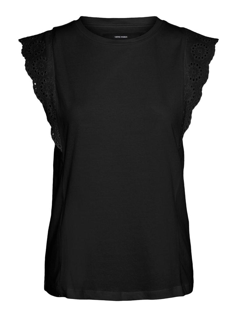 Vero Moda VMHOLLYN SS TOP NOOS Dames T-shirt - Maat XS