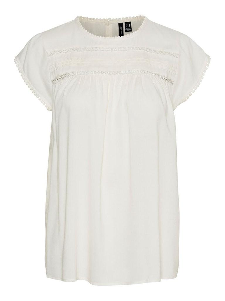 Vero Moda Vmdebbie Pleat S l Top Wvn Ga Curve