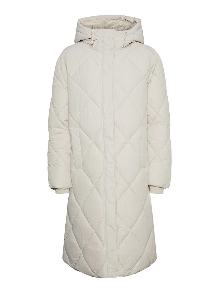 VERO MODA VMADELALOA LONG COAT GA BOOS Dames Jas - Maat M