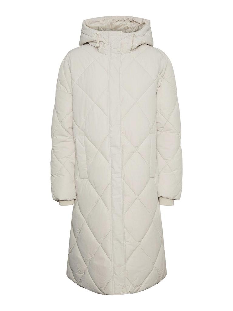 Vero Moda VMADELALOA LONG COAT GA BOOS Oatmeal | Freewear | Freewear