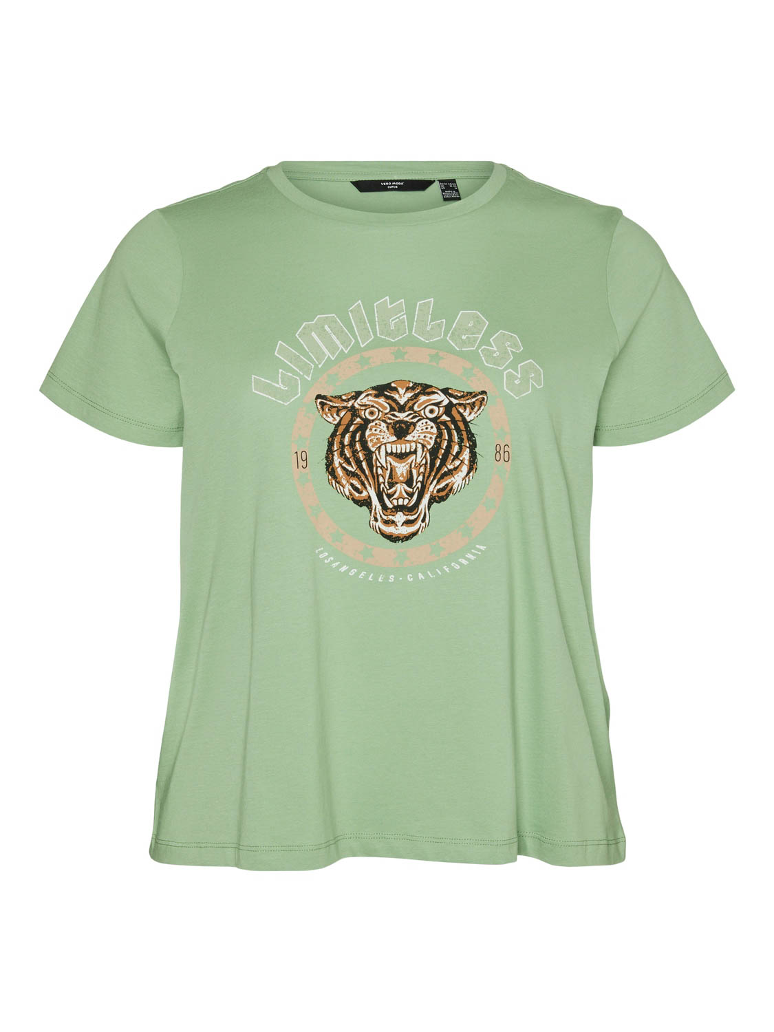 Vero Moda Vmcmilla Francis Ss Top Jrs Curve