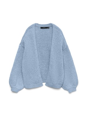 Vero Moda VMMAYBE LS OPEN CARDIGAN NOOS Cashmere Blue | Freewear VMMAYBE LS OPEN CARDIGAN NOOS - www.freewear.nl - Freewear