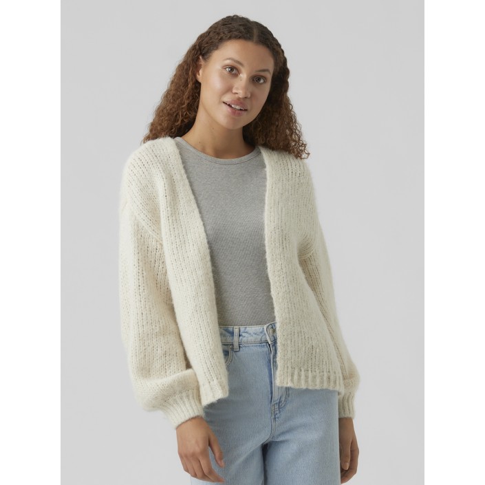 Vero Moda VMMAYBE LS OPEN CARDIGAN NOOS Birch | Freewear VMMAYBE LS OPEN CARDIGAN NOOS - www.freewear.nl - Freewear