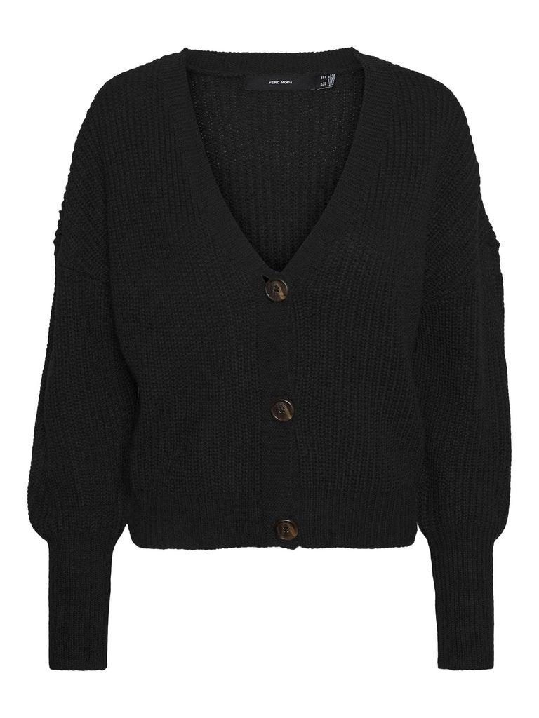 VERO MODA VMLEA LS V-NECK CUFF CARDIGAN NOOS Dames Vest - Maat XXL
