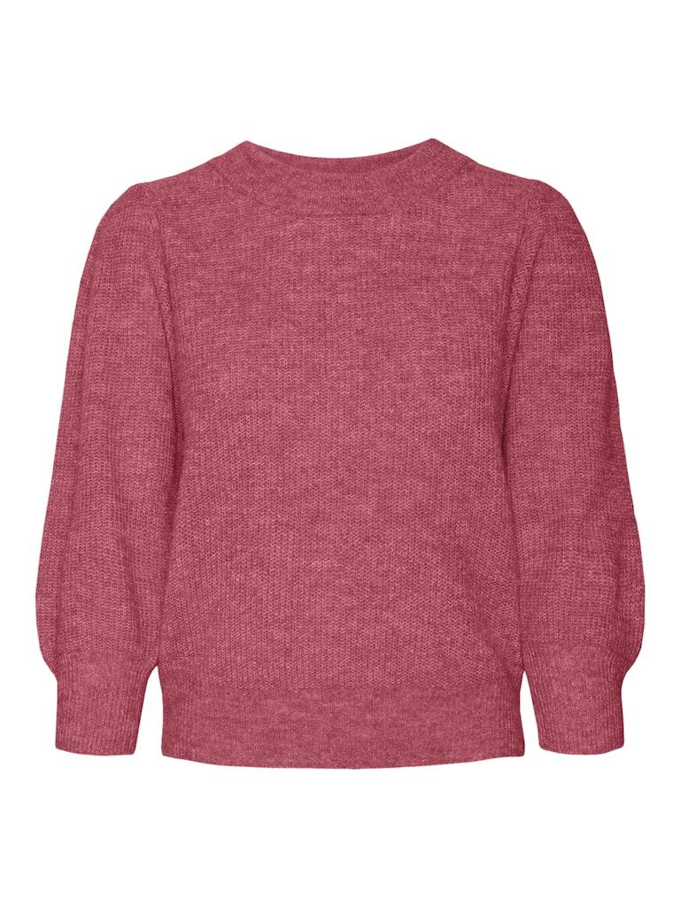 Vero Moda Trui Vmvigga 3/4 Rib Pullover Ga Boo Rep 10277742 Raspberry Sorbet Dames Maat - XL