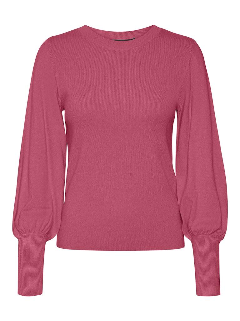 Vero Moda Vmhollykarispuff Ls O-neck Pullov G: