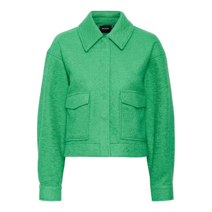 Melodieus Vervorming Ga door Vero Moda VMMEGAN SHORT JACKET BOOS Bright Green/Solid | Freewear | Freewear