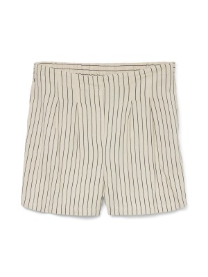 Vero Moda VMJESMILO HW SHORTS WVN GA NOOS Silver Lining/Anja Obsidian | Freewear VMJESMILO HW SHORTS WVN GA NOOS - www.freewear.nl - Freewear