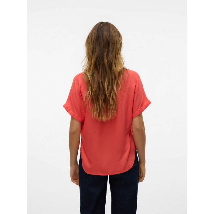 Vero Moda VMBEAUTY SS TOP WVN GA NOOS Dubarry | Freewear VMBEAUTY SS TOP WVN GA NOOS - www.freewear.nl - Freewear