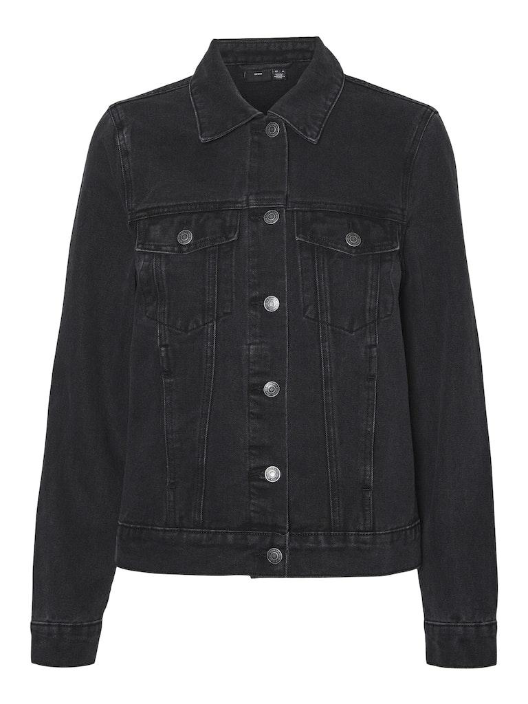 Jeansjack met platte kraag, model 'ZORICA'