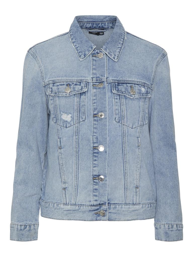 VERO MODA VMZORICA LS DENIM JACKET MIX NOOS Dames Jas - Maat M
