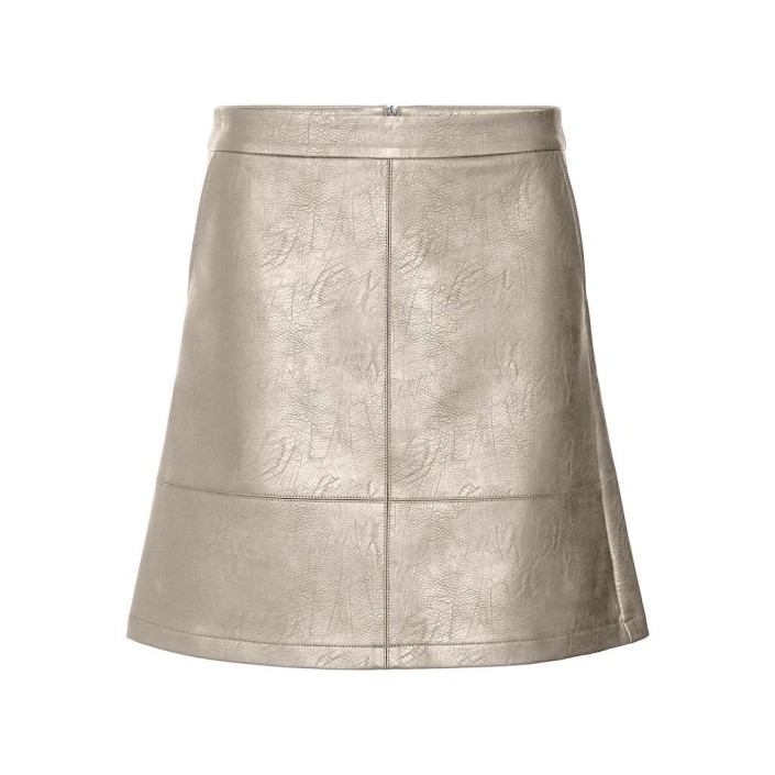 Vero Moda VMIDA SHORT COATED SKIRT LCS Birch | Freewear VMIDA SHORT COATED SKIRT LCS - www.freewear.nl - Freewear