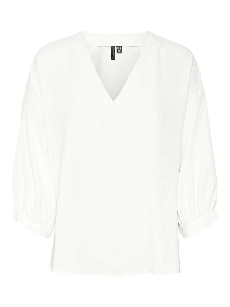 Vero Moda Blouse Vmpye 3/4 Top Wvn Btq Ga 10284137 Snow White Dames Maat - M