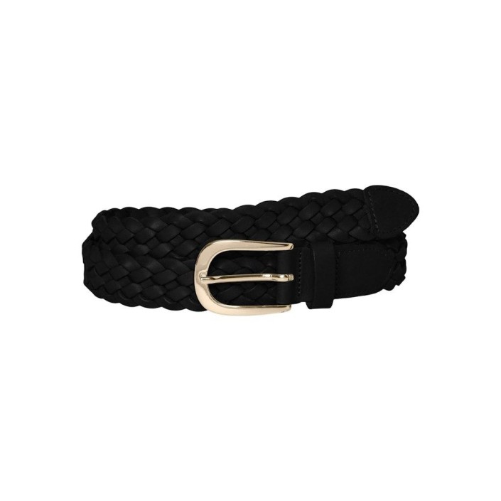 Vero Moda VMALICE LEATHER BELT NOOS Black/Gold | Freewear VMALICE LEATHER BELT NOOS - www.freewear.nl - Freewear