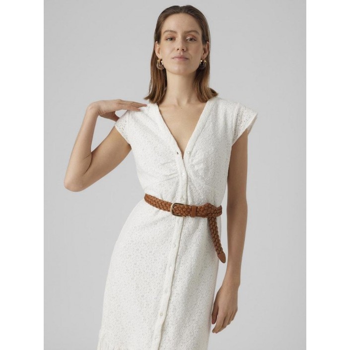 Vero Moda VMALICE LEATHER BELT NOOS Cognac/Gold | Freewear VMALICE LEATHER BELT NOOS - www.freewear.nl - Freewear