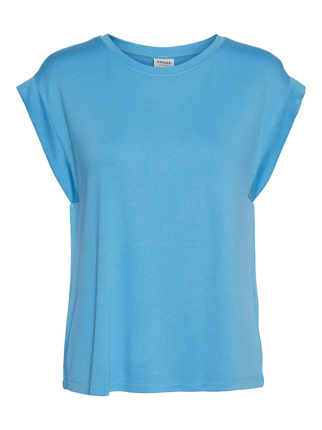 Vero Moda Everly Sl O-neck Top Azure Blue BLAUW XL
