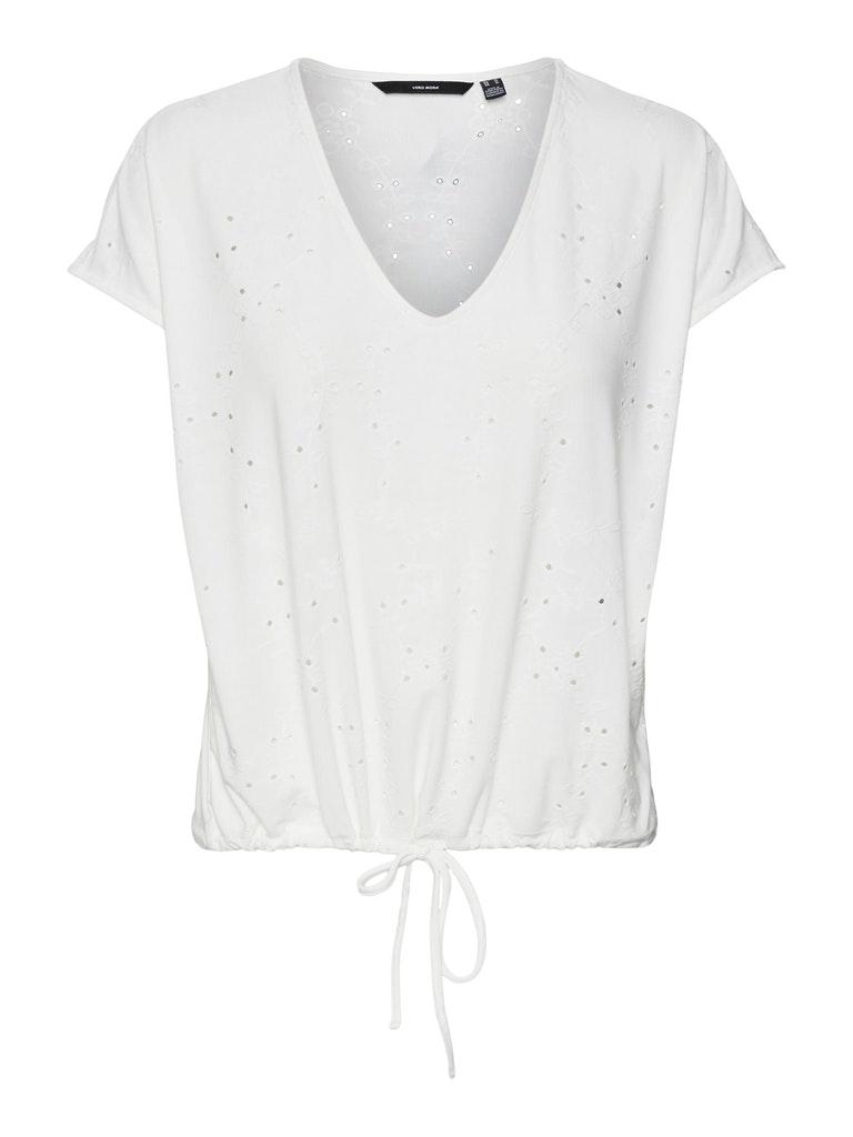 VERO MODA VMCAMIL CAP SLEEVE TOP JRS Dames T-shirt - Maat S