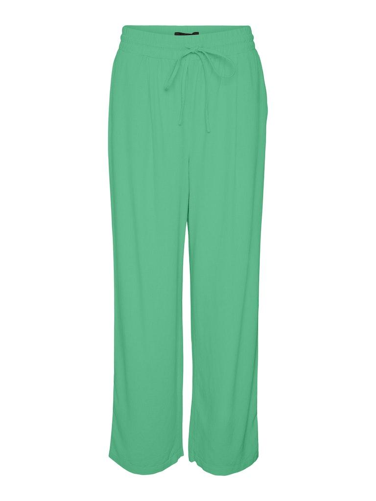 Stoffen broek met bandplooien, model 'JESMILO'